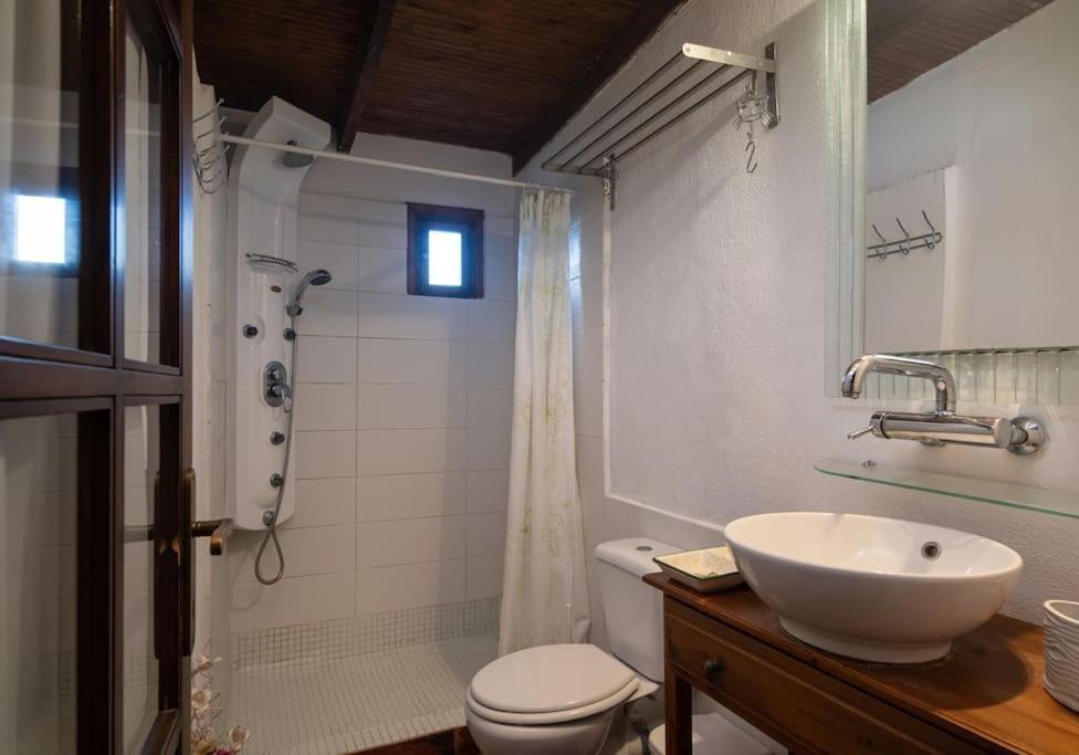 Traditionelles Appartement Athos Shadow Am Meer Paralia Sikias Exterior photo